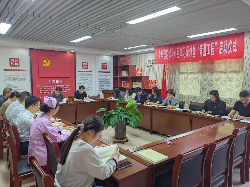 锤炼过硬作风 勇担健康使命｜第一临床学院（附属医院）青年理论学习小组开展学习研讨暨“青蓝工程”启动仪式